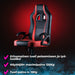 Kuura Gaming pelituoli Gamer, musta-punainen
