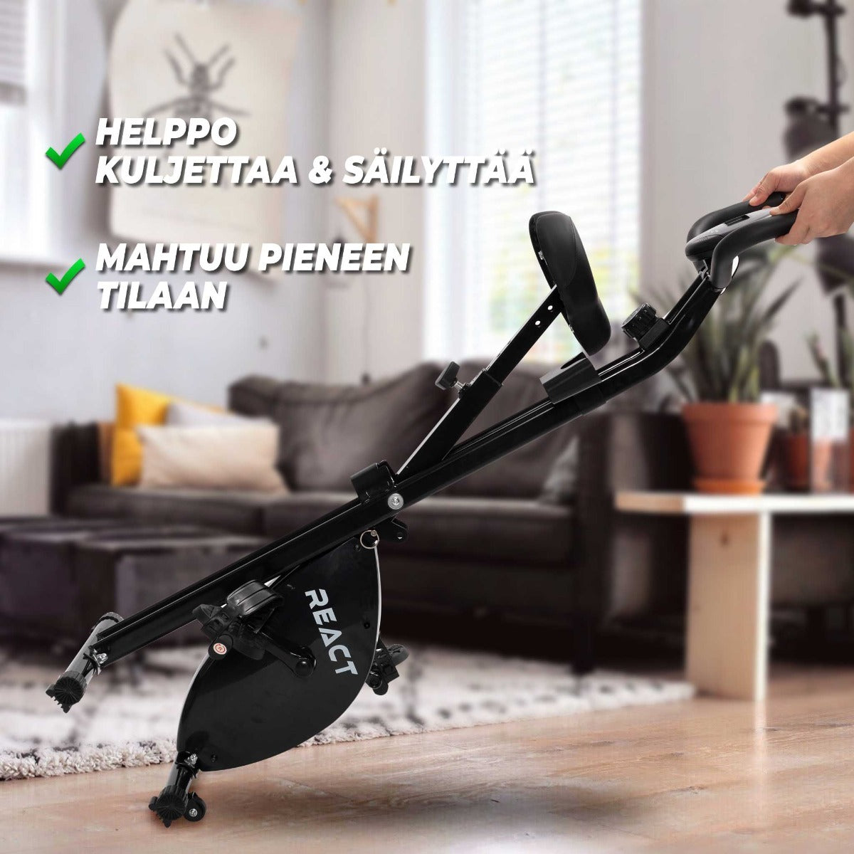 
              React Kuntopyörä kokoontaitettava