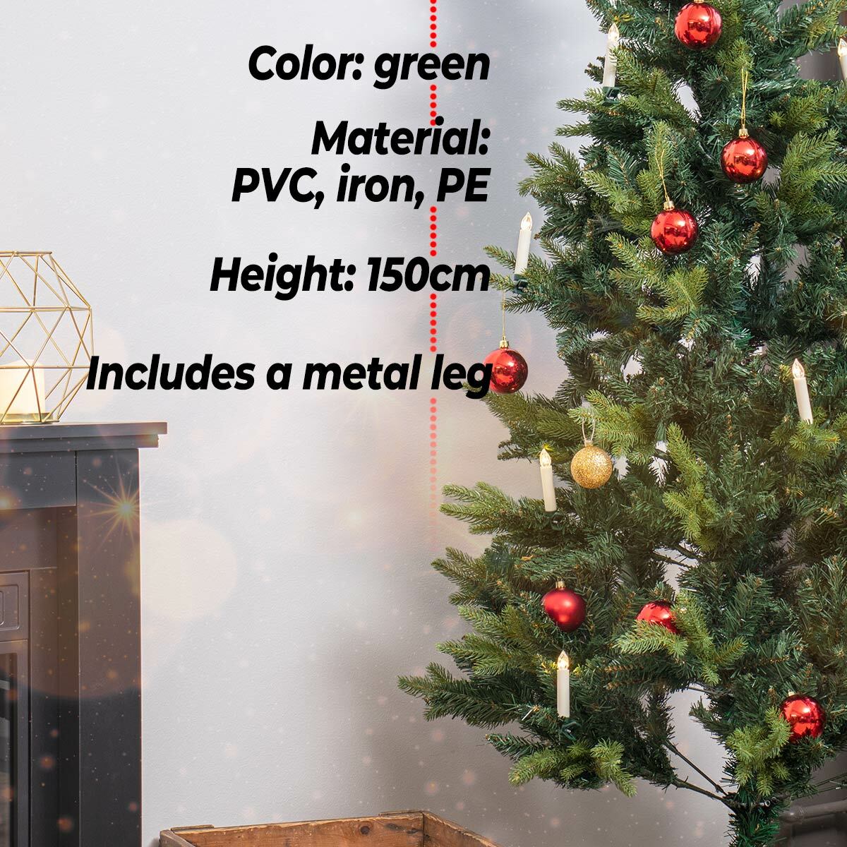 
              Lykke Christmas Tree Deluxe 150cm