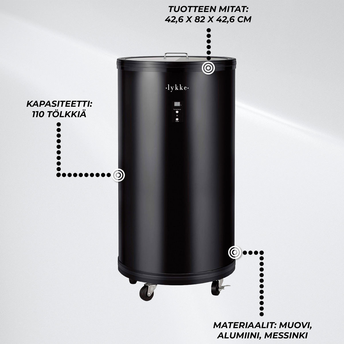 
              Lykke Party cooler M, 50L