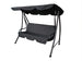 Lykke Balancelle de Jardin Comfort, Noir