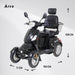 Arvo Scooters Eléctrico para Minusválido P400 Negro