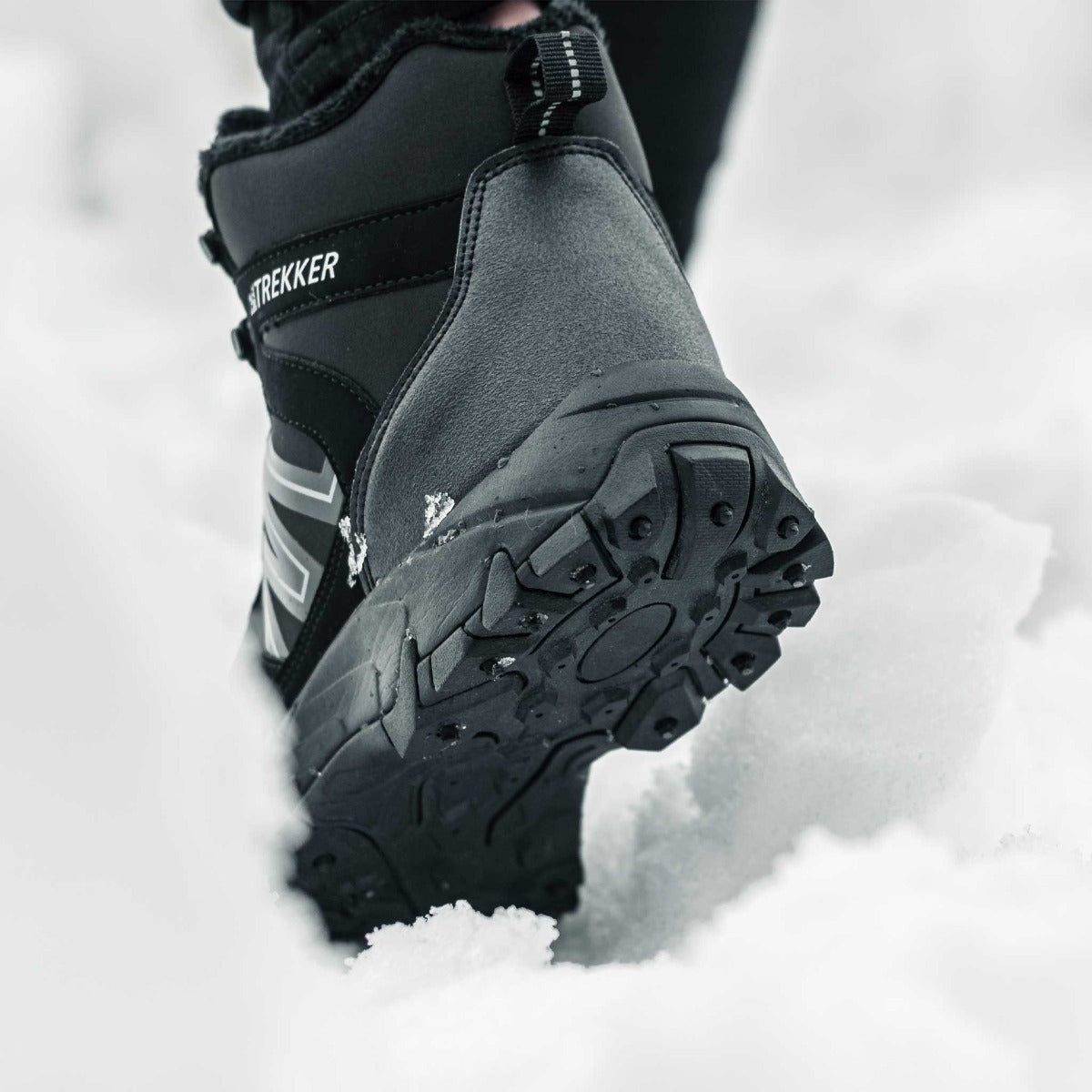 Trekker Scarpe invernali, chiodate - Nero