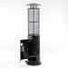 Fornorth Patio Heater Round Tube 11kW gas powered, black