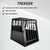 Trekker Dog Crate S 54x69x60cm, Black