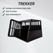 Trekker Dog Crate XL 97x90x69cm, Black