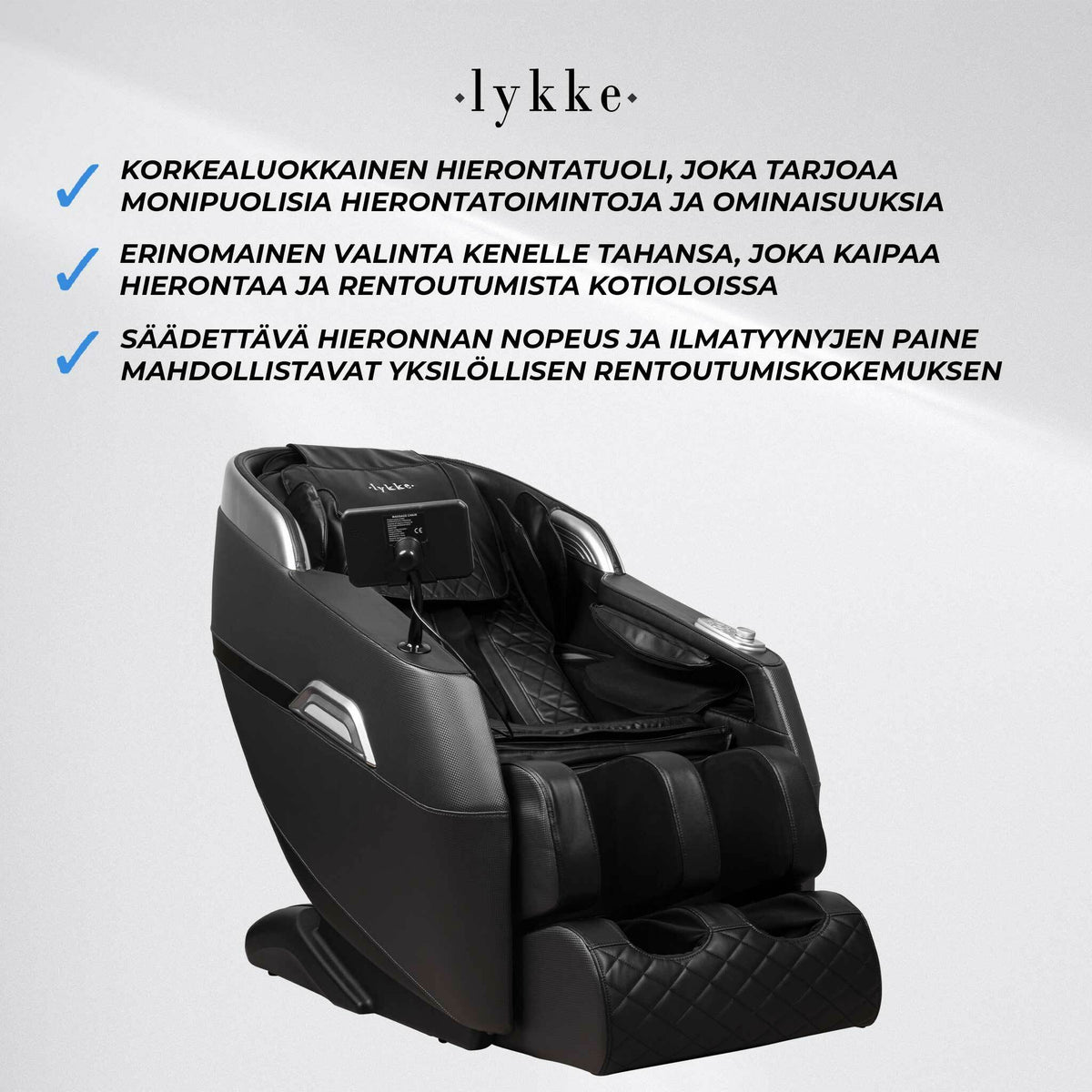 
              Lykke Hierontatuoli Premium