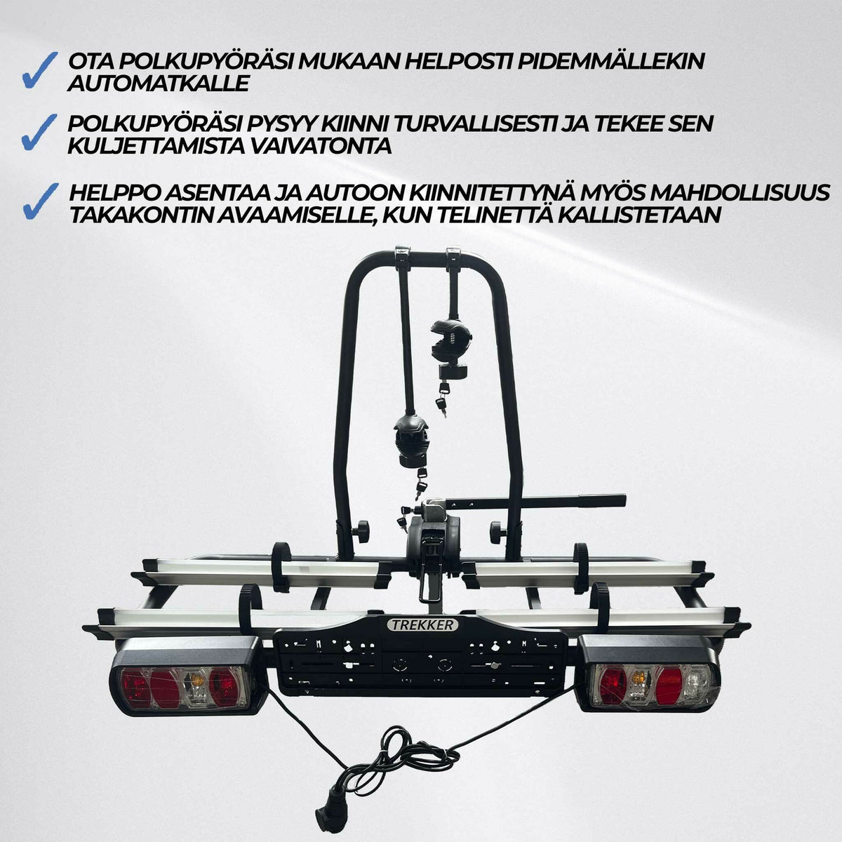 
              Trekker Pyöräteline autoon 2-pyörälle X200