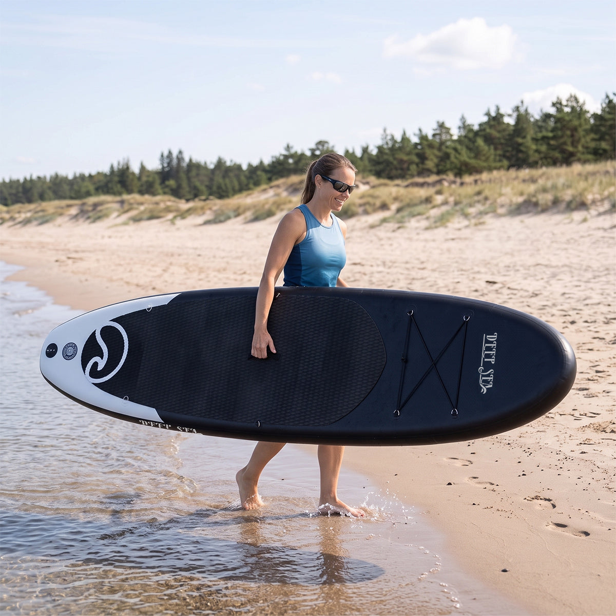 
              Deep Sea Stand up paddle Kayak Pro 300cm, Noir