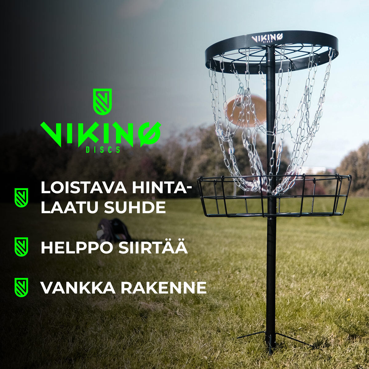 
              Viking Discs Battle Basket Pro frisbeegolfkori