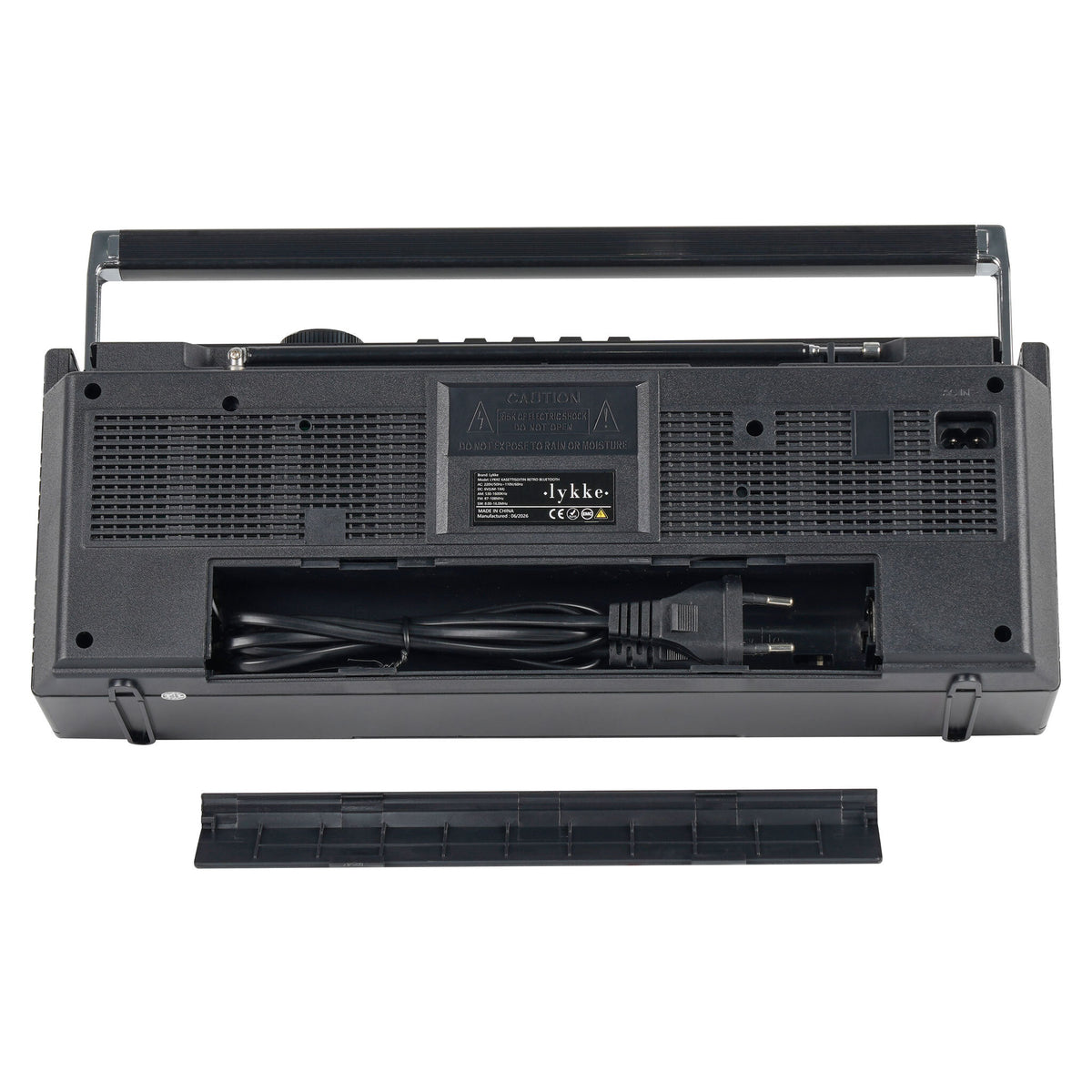 
              Lykke Kassetteafspiller Retro Bluetooth