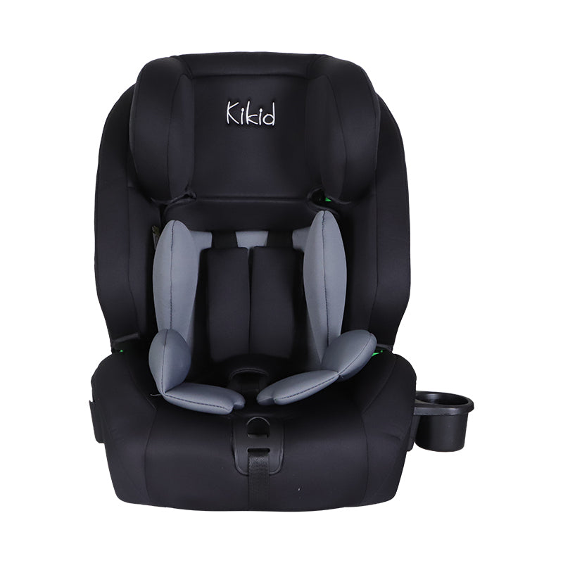Kikid Siège Auto Premium 76-150cm i-Size ISOFIX R129, Noir-gris