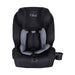 Kikid Seggiolino Auto Premium 76-150cm i-Size ISOFIX R129, Nero-grigio