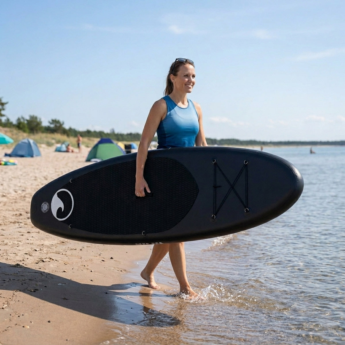 
              Deep Sea SUP Board Set Standard (275cm), black