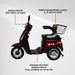 Arvo Scooter per Disabili P300 Rosso