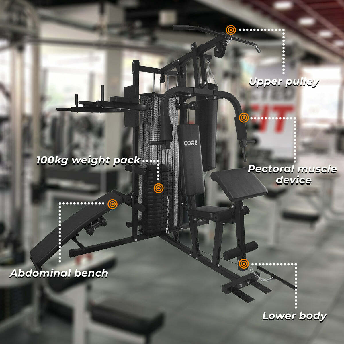 
              Core Palestra Multifunzione 100kg
