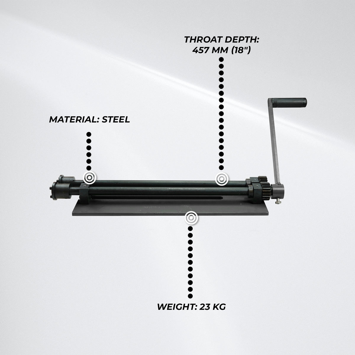 
              Fornorth Bordeuse Moulureuse 460mm