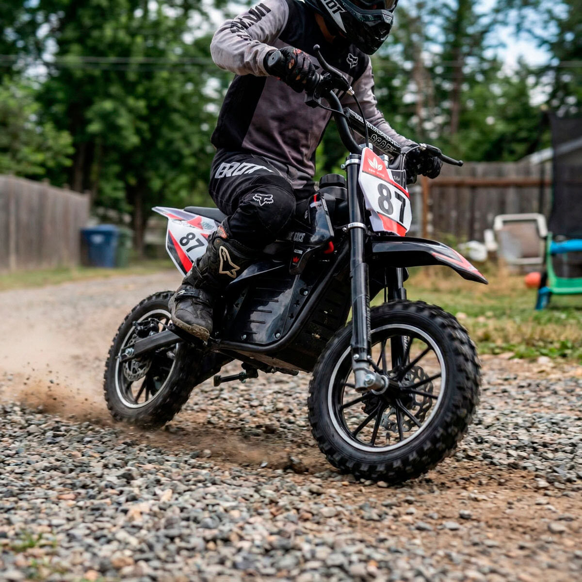 
              React Moto Cross Elettrica Seeker 800W