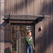 Fornorth Door Awning Modern 120x80cm