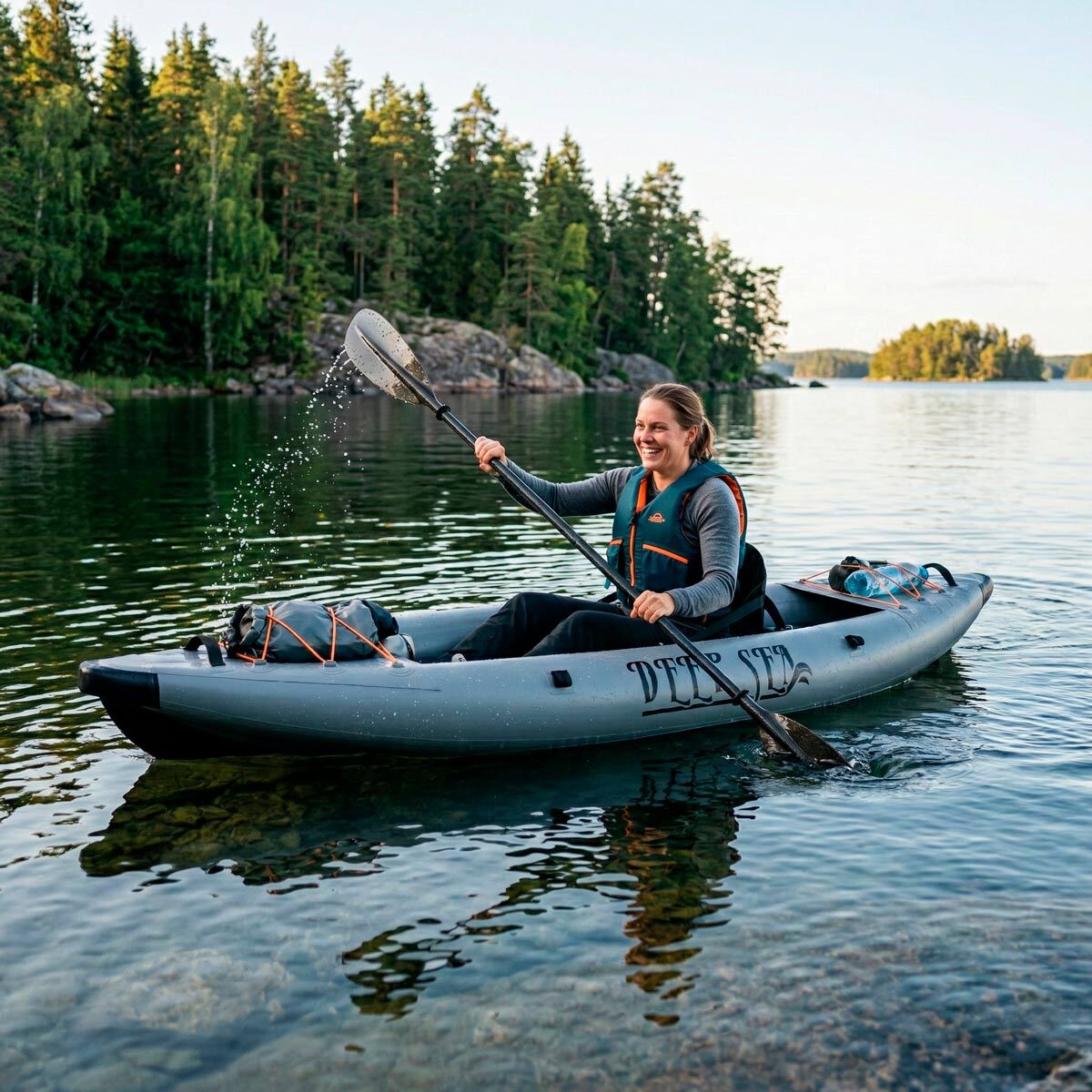 
              Deep Sea Inflatable Kayak Premium DS Single 300cm