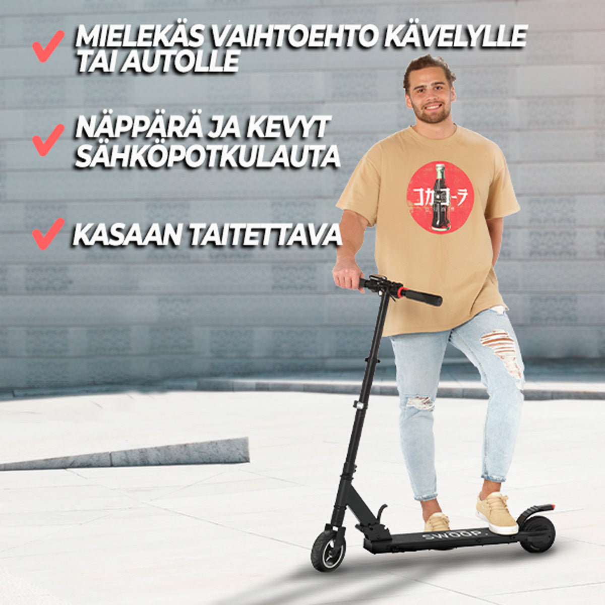 
              Sähköpotkulauta Swoop ES300