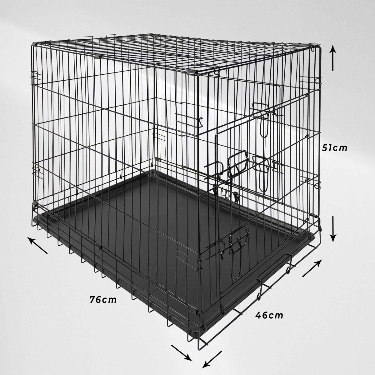 
              Trekker koiran kuljetushäkki kevytmetalli L