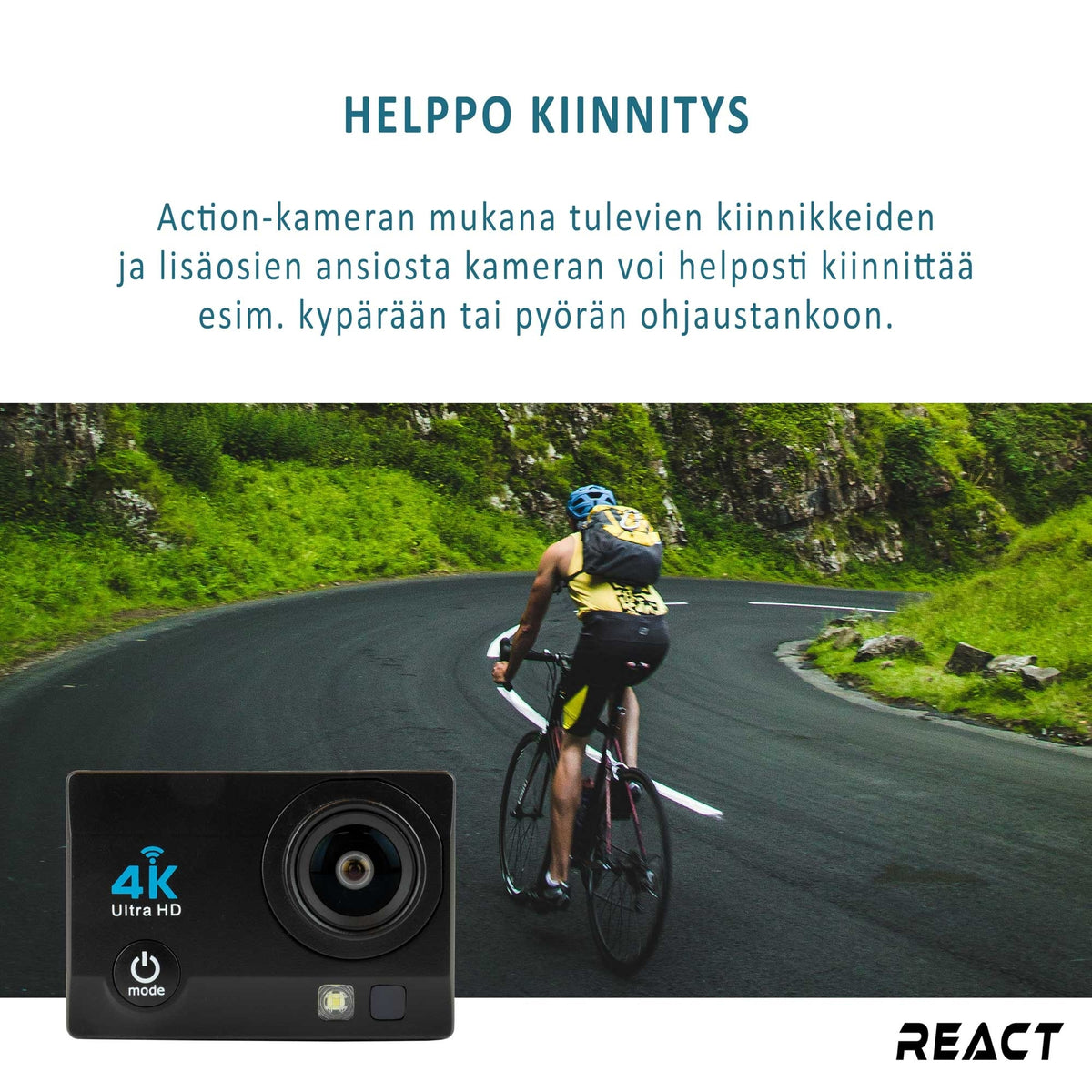 
              React Action-kamera Brave 800 v2