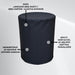 Limousin Funda impermeable para brasero exterior BBQ oxidado