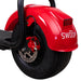 Swoop El-scooter Cruiser N4 1000W Red