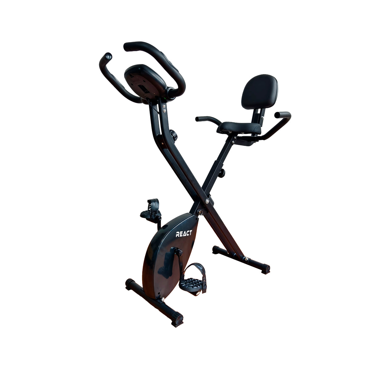 React Exercise Bike Foldable with Backrest