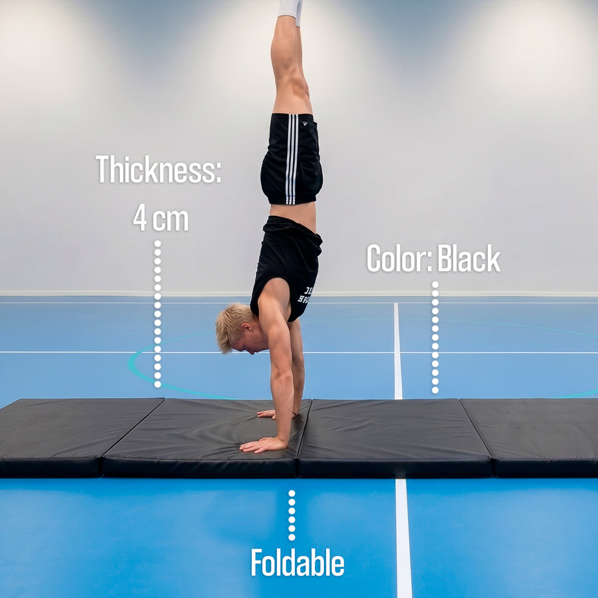 
              AirTrack Nordic Gymnastikmåtte 245x120x4cm
