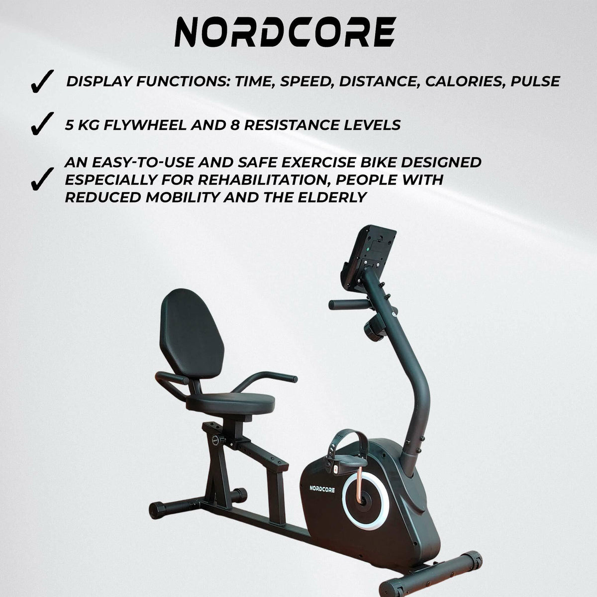 
              Nordcore Recumbent Bike 500