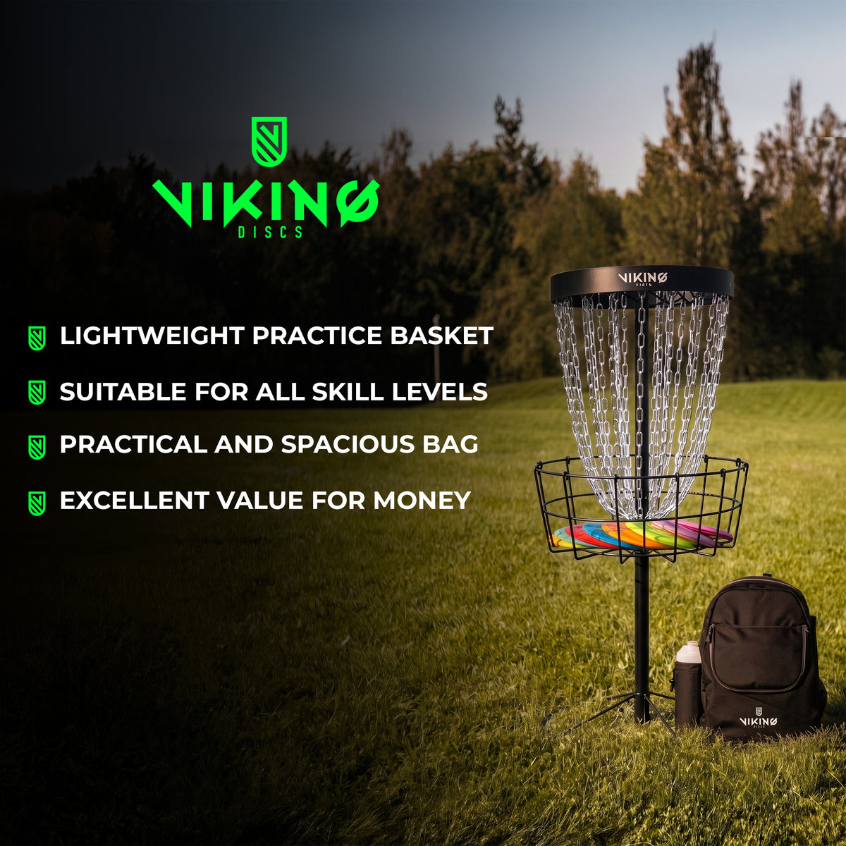 
              Viking Discs Challenger Disc Golf Bundle