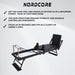 Nordcore Pilates Reformer Klappmaschine