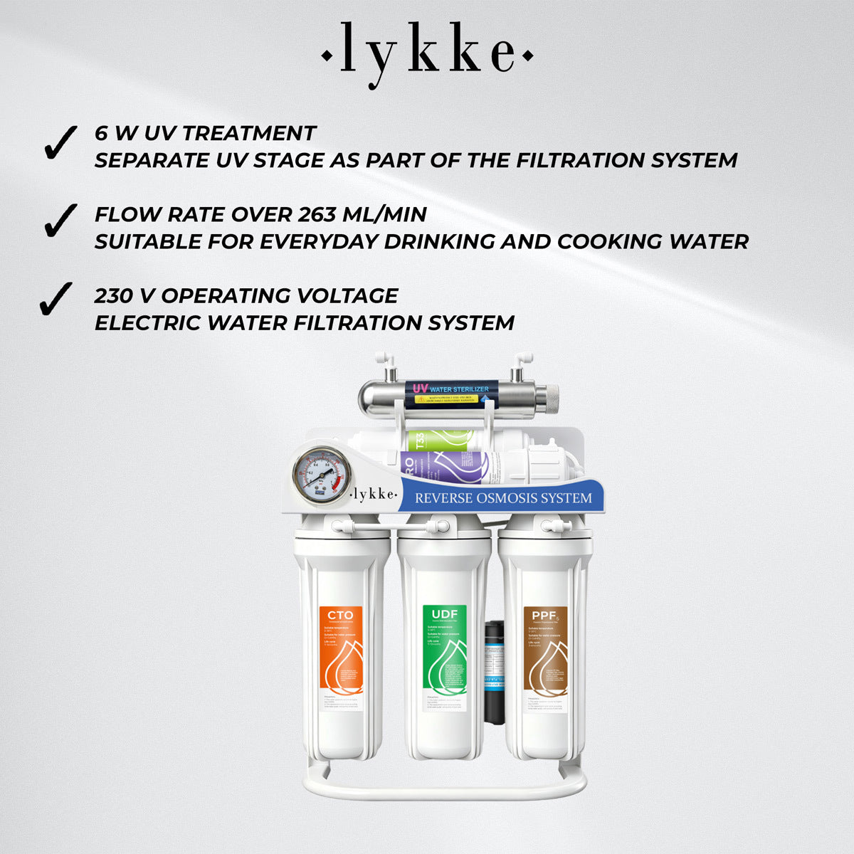 
              Lykke Système d'Osmose Inverse Premium