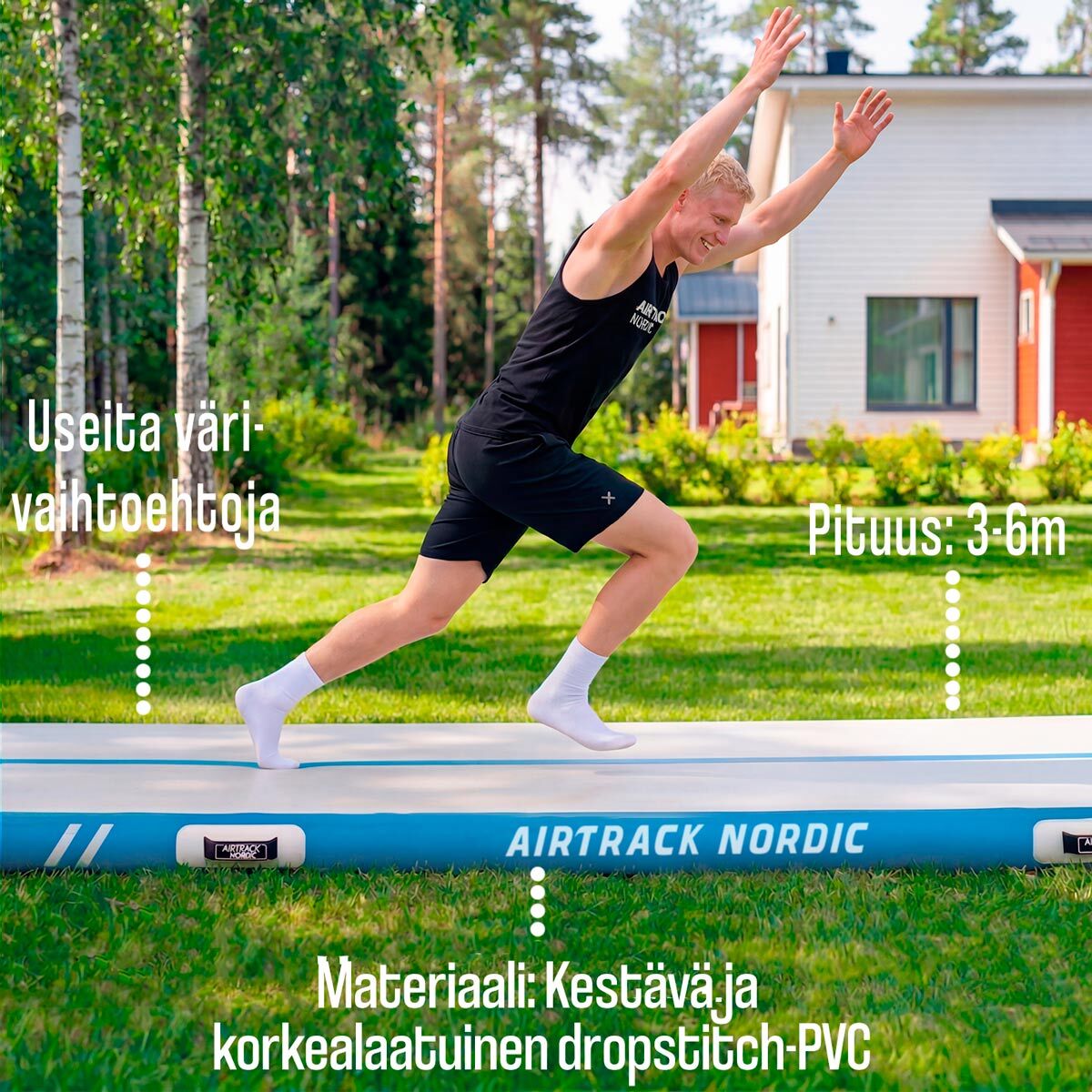 
              AirTrack Nordic Standard ilmavolttirata