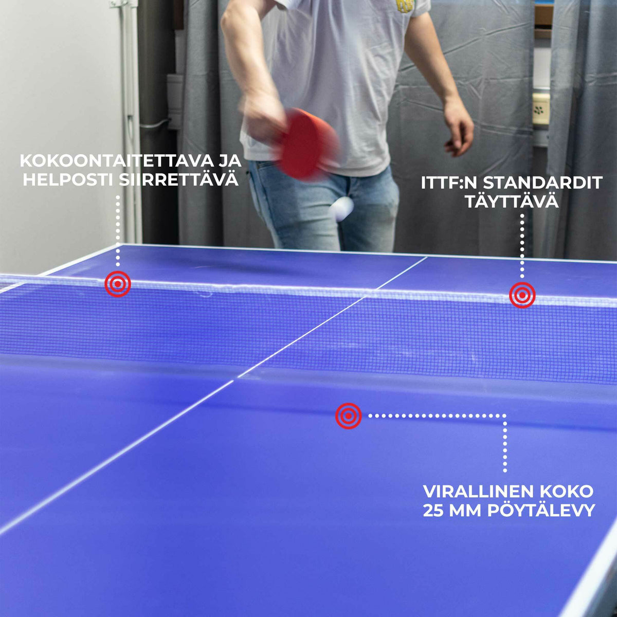 
              Prosport Pingispöytä Elite