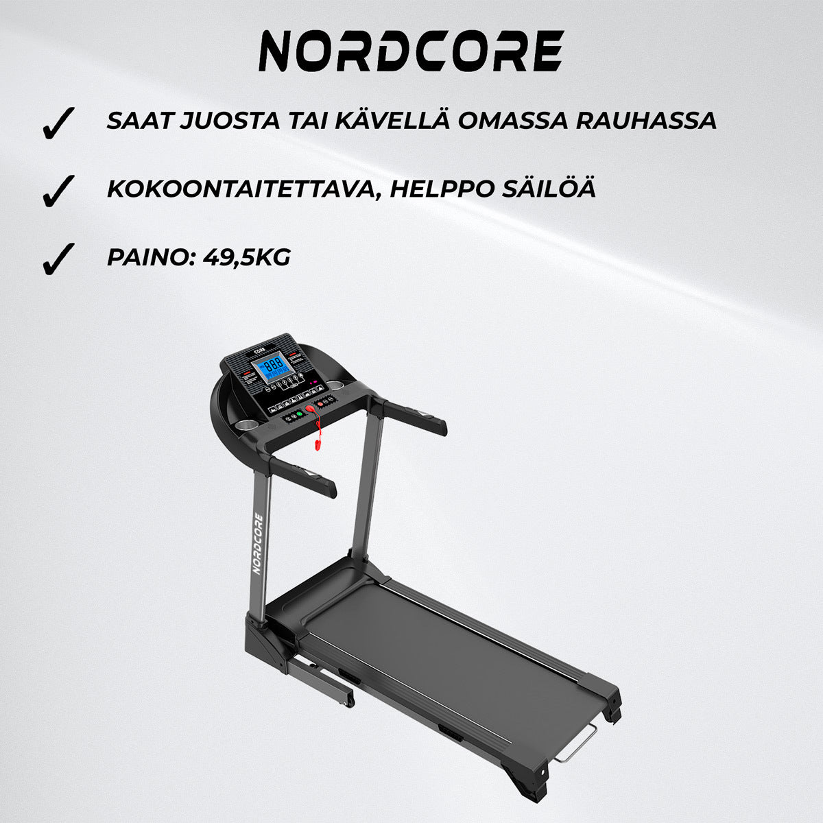 
              Nordcore Juoksumatto Core 3000