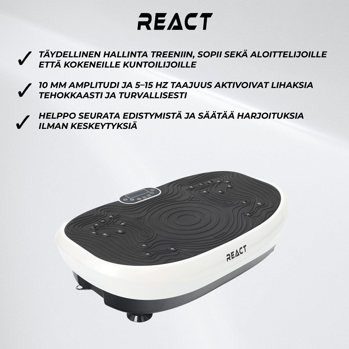 React Tärinälevy 1000