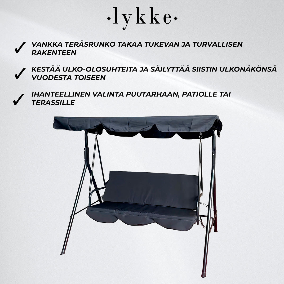 
              Lykke Pihakeinu Standard, musta