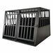 Trekker Dog Crate XXL 104x90.5x69.5cm, Black