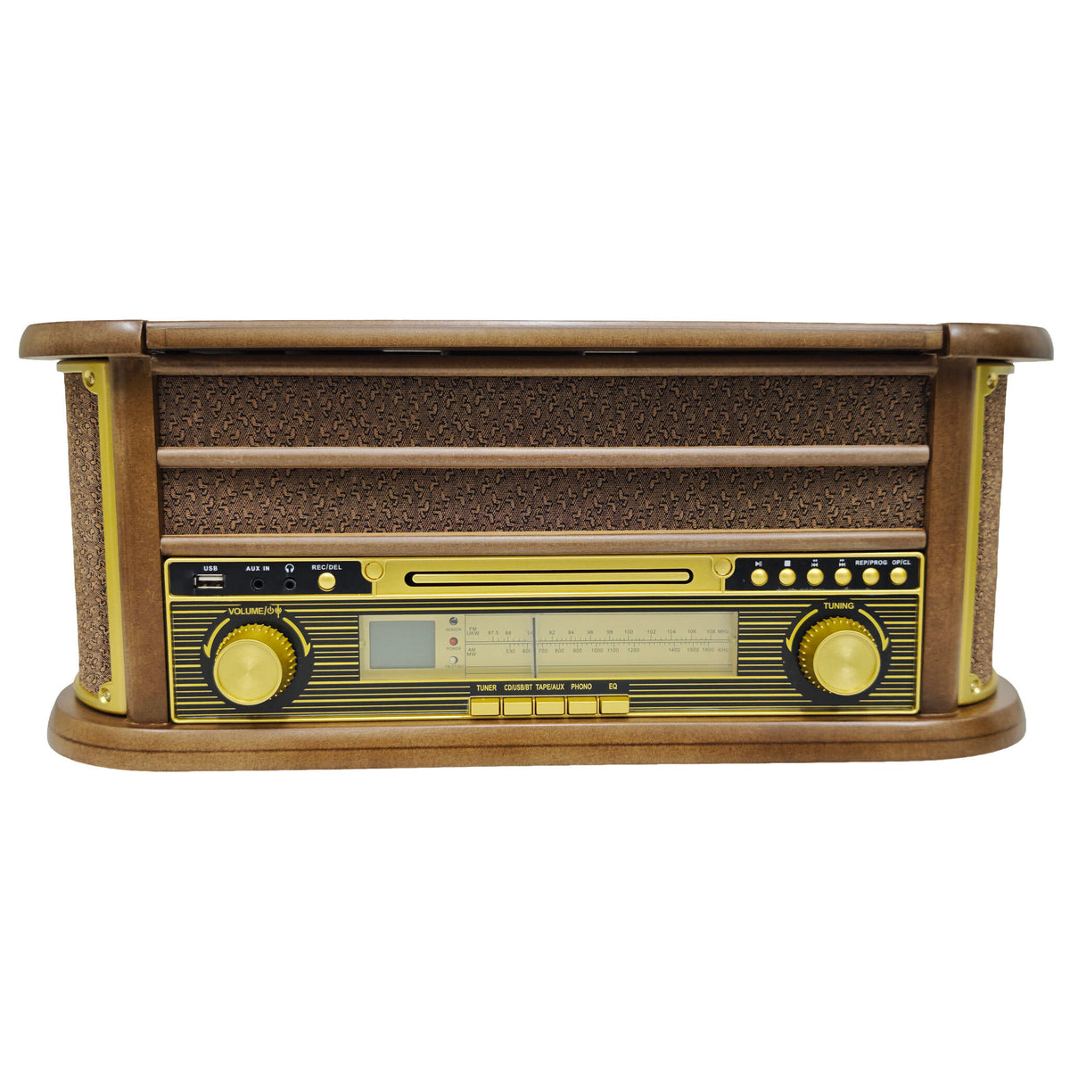 
              Lykke Plattenspieler Schallplattenspieler Retro AM/FM Bluetooth