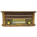 Lykke Plattenspieler Schallplattenspieler Retro AM/FM Bluetooth