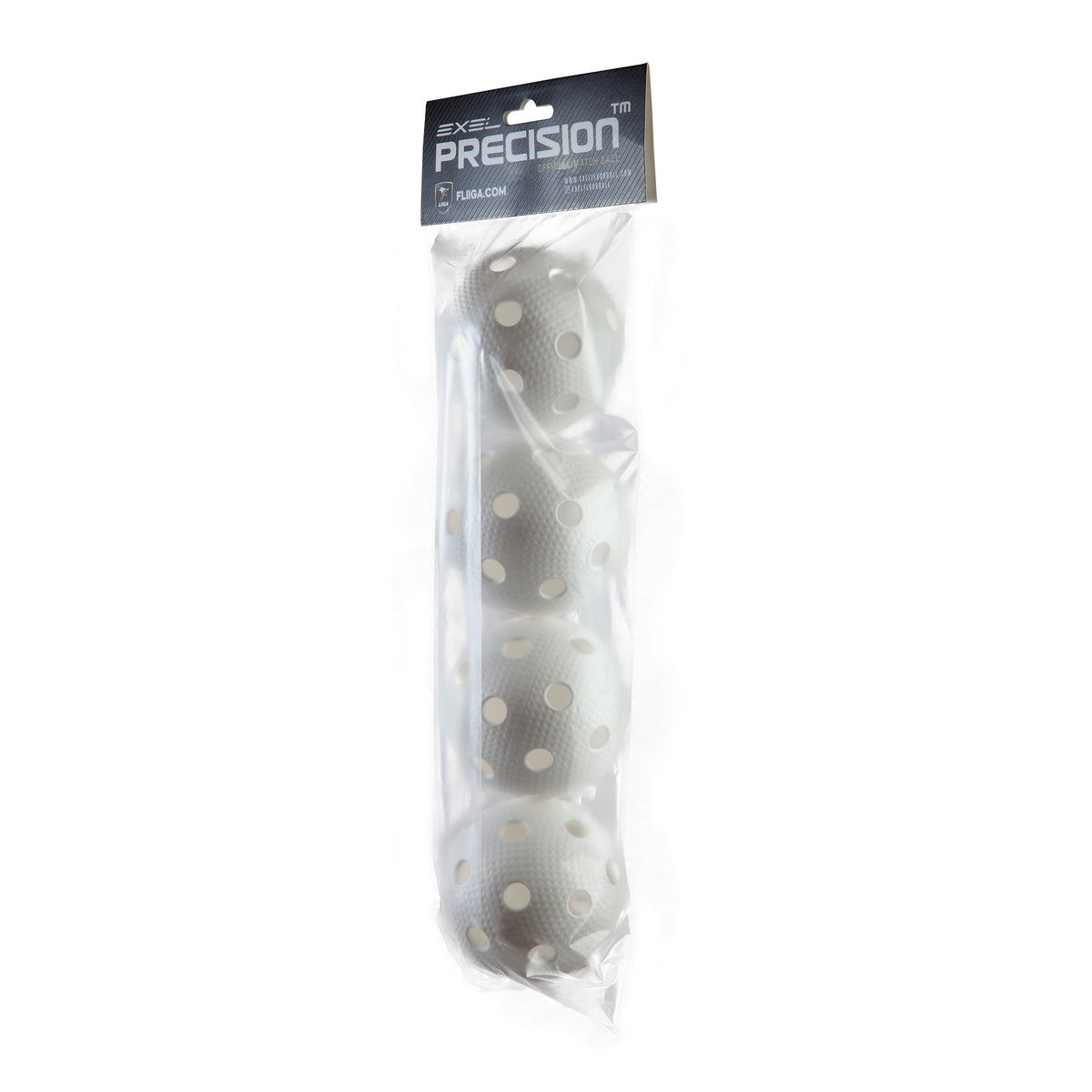 
              Exel Precision F-Liiga Floorballbal, 4-pack