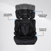 Kikid Turvaistuin Basic 76-150cm R129, musta