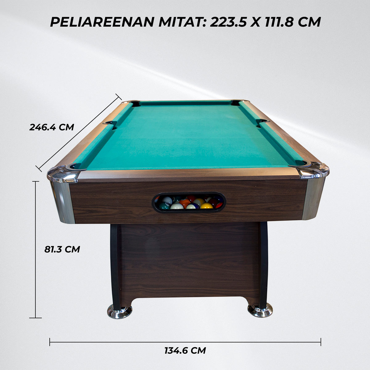 
              Biljardipöytä Blackwood Official 8’