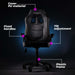 Kuura Gaming Gaming Chair Gamer, black