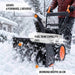 Fornorth soplador de nieve S4100
