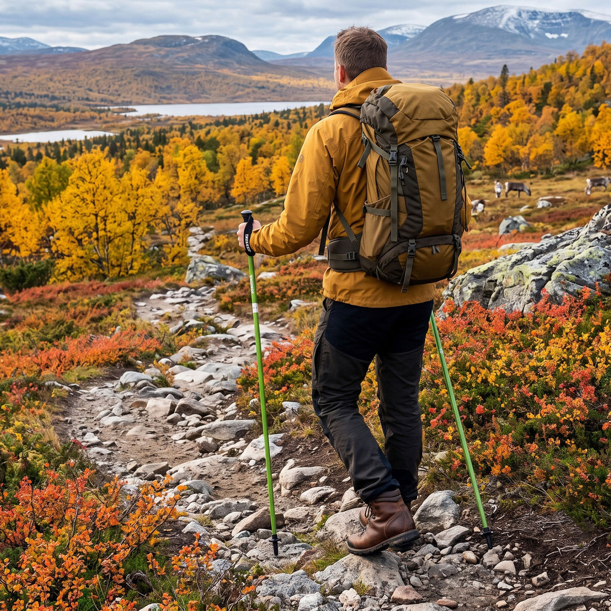 
              Trekker Polkujuoksusauvat Ultralight, 120cm