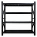 Fornorth Storage Shelf 1600kg, 200x60x200cm, Black